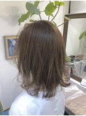 透明感たっぷりハイトーン☆ミルクティーベージュ　西田大樹