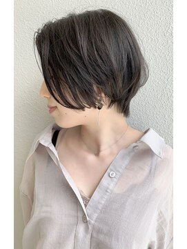 モリオ フロム ロンドン サッポロファクトリー店(morio FROM LONDON) 【morio札幌】大人かわいい黒髪ショートボブ毛先パーマ