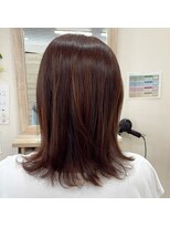 シードヘア(seed hair)&nbsp;大人のピンクブラウンカラー