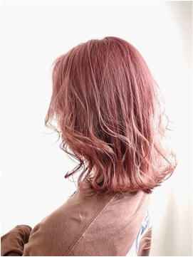 ヘアリゾートエーアイ 高田馬場店(hair resort Ai) ニュアンスピンク