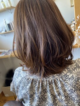 ヘアーシェリー(hair Cherie) ミルクティーふんわりボブ