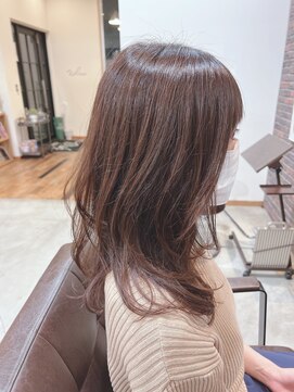 ディッシュ 五反田(dish) 五反田美容室★ふわっと柔らかデジタルパーマ、直毛必見!