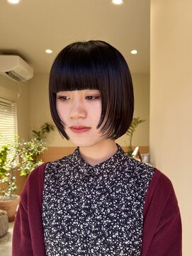 リン(Lin) 重めバングbob