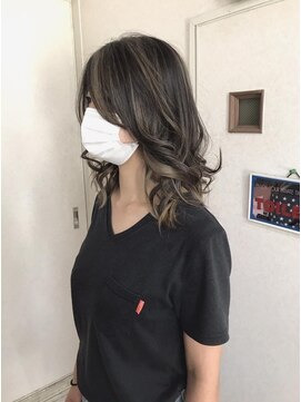 カット ハウス ボブ CUT HOUSE BOB 外国人風ハイライトミルクティー☆