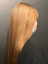 ゲーム 原宿店(GAME)&nbsp;ダブルカラーオレンジベージュカラーケアブリーチ韓国ハイトーン