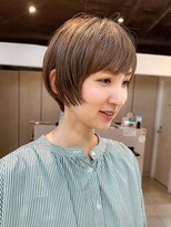 クルー(Creww KYOTO) 顔回りフォワードの丸みショート