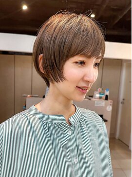 クルー(Creww KYOTO) 顔回りフォワードの丸みショート