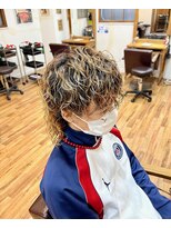 ヘアスタジオ ロメオ(hair studio Romeo) スパイラルマッシュウルフ