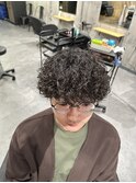 【プードルパーマ×刈り上げマッシュ】名古屋栄メンズヘアカット