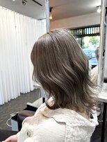 栗原,切りっぱなしボブ,エアリーロング,美髪,ピンクブラウンa50