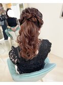 高めふわポニーhair