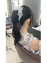 デザインサロンリア(design salon Lia)&nbsp;夏のポニーテールスタイル