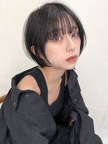 ネイロ バイ ジルブラン 葛西(NeiRo by JIL BLAN)&nbsp;ハイライト白髪ぼかしダブルカラーインナーカラーショートボブ