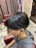 ハイパー(HYPER)&nbsp;メンズニュアンスパーマセンターパート