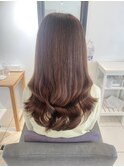 巻き髪　ダウンアレンジ　ヨシンモリ　韓国巻き