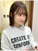 プフ 伏見(puf)&nbsp;- [ ] [puf 伏見/丸の内/栄/名古屋]ボブ×ベージュ★kasumi