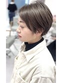 大人ショート【山口市美容室】【山口市ハイトーン】
