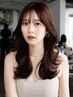 【2・3回目☆】カット＋パーマ ￥11000［コテ巻き風パーマ/韓国パーマ/ボブ］