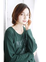 シュシュット(chouchoute) ミニウルフホワイトグレージュデジタルパーマチェリーブラウン66