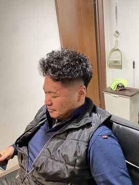 ヘアーシェルターフォーメン(Hair Shelter for men) ショートパーマ