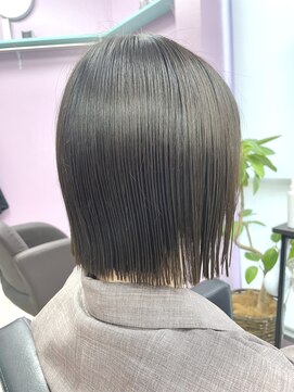アヴァンス 難波店(AVANCE.) 丸くならないまとまりボブ