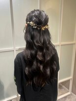 トッカ 高槻店(tocca)&nbsp;ハーフアップアレンジ