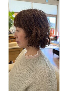 エイチ ヘアアンドスパ(h hair&SPA) ボブ／ボブパーマ／ニュアンスパーマ