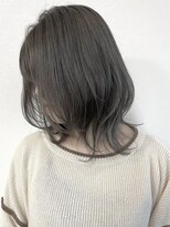 ヨクヘアーギオン(Yok hair GION)&nbsp;【韓国風ボブ（タンバルモリ）】×【グレージュ】