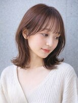 ルシード スタイル リコット(Lucido Style Ricotto)&nbsp;レイヤーミディアムナチュラルウェーブ透明感柔らか質感UP