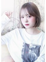 メル(Mer)&nbsp;☆似合わせカット×ダークアッシュカラー☆