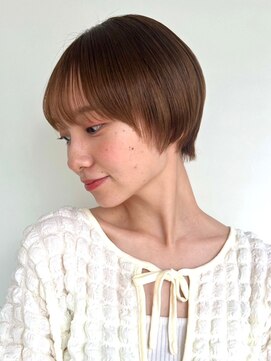 カバーヘア ブリス 川口(COVER HAIR bliss) ふんわりくびれショート/コンパクトショート/大人ガーリーp川口