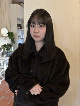 リトルガーデン(Little Garden) 透け感たっぷりブルーブラック