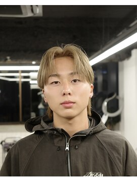 ステラ(STELLA) ミルクティーベージュ/メンズ/メンズサロン/眉毛カット/ブリーチ