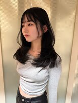 アクシス 栄店(`AXIS)&nbsp;イメチェン/ピンクベージュ/アンブレラカラー/前髪/栄矢場町