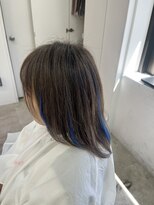 ロサ ファイブヘアー(Rosa..5Hair)&nbsp;BLUE×SILVERハイライト