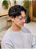メガネとの相性◎濡れツヤスパイラル