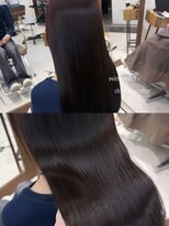 リル 茅ヶ崎(Liru:)&nbsp;ワンホンレイヤー/ミルクティーブロンド/ダークブルー/茅ヶ崎
