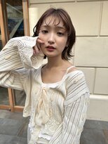 ピュアメンド 吉祥寺(Pure Mend)&nbsp;外ハネショートボブ×ダークブラウン
