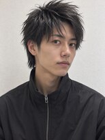 ヘイ 松本店(HEY)&nbsp;【HEY 松本】ウルフスパイキーショート×アッシュブラック