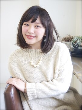 ユノ(juno) 【Lepes】大人かわいいナチュラルミディアムボブ☆