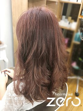 ヘアメイクゼロ 坂戸駅前店(hairmake zero) N.カラー　ベリーピンク