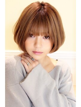 レウナ 外苑前(Reuna) 30代40代50代大人可愛いワンカールボブ ひし形ボブ