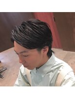 リップス ヘアー(Lips hair)&nbsp;イケメン暗髪パーマスタイル♪