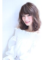 オーロ 緑地公園店(ORO)&nbsp;大人可愛い斜めバングボブ