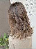 バレイヤージュカラー
