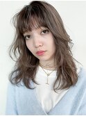 チラシレイヤースタイル_カーキグレージュマッシュショート_8310