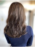 20代30代40代大人可愛いヨシンモリブラウンベージュ透明感