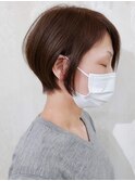 前髪無しナチュラルショートヘア/fox.hair