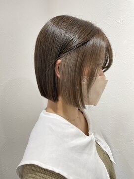 ワープ 青葉台(WARP) ボブ×アクセサリーカラー☆