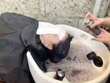 4.栄養分の接着(オイルで)